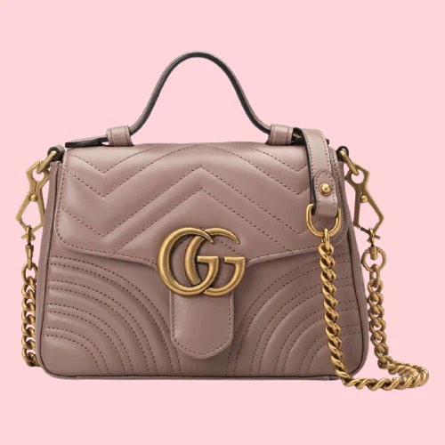 Gucci marmont top handle mini size clearance
