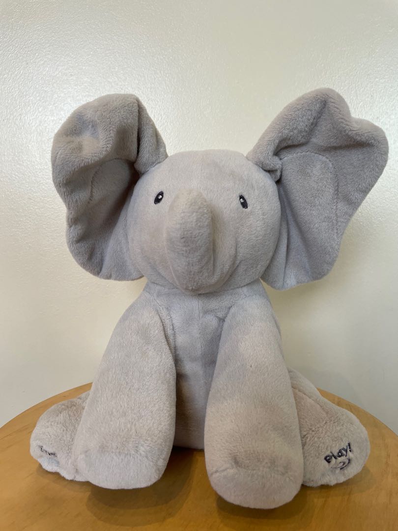 Tummy Time Toys GUND Flappy The Elephant Plush 12