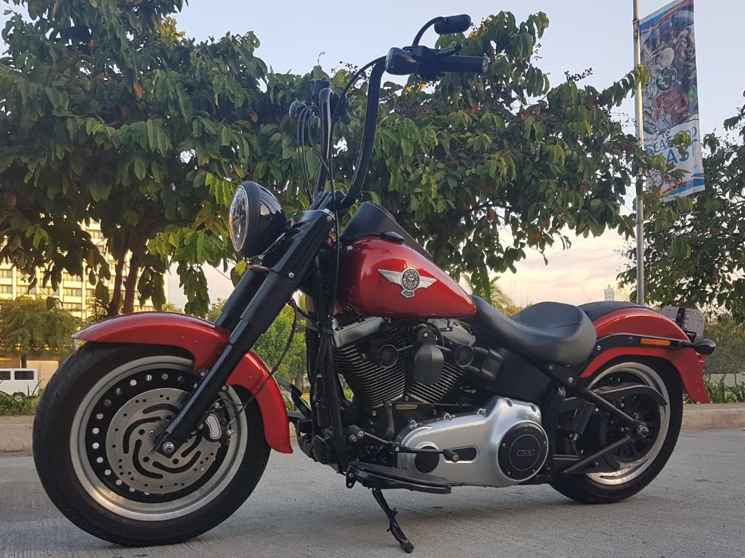 Harley fatboy mileage sales