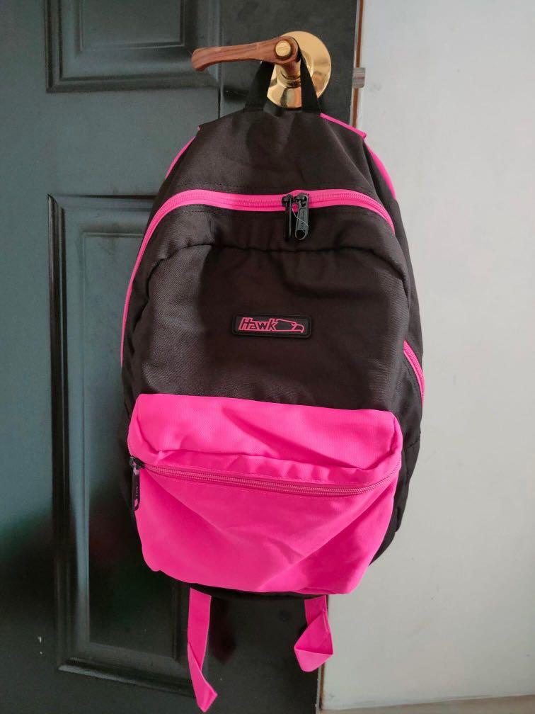 Hawk bag black and pink hotsell