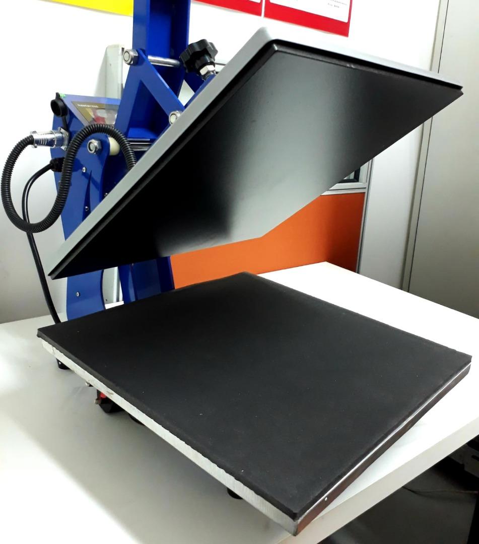 Heat Press Machine Blue Silver 38cm x38cm, Computers & Tech, Office ...