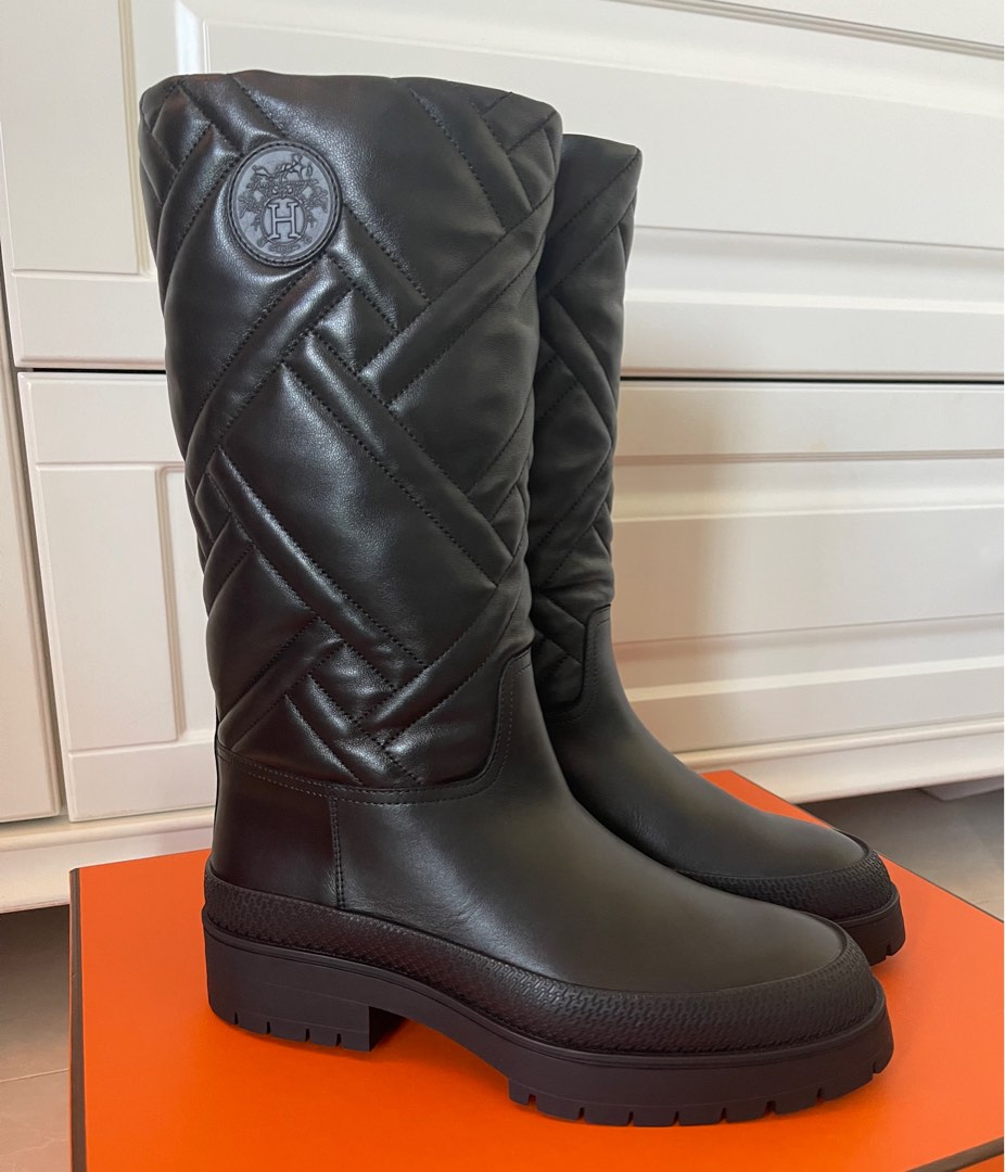Hermes 2022 winter FUJI BOOT 鞋長靴 