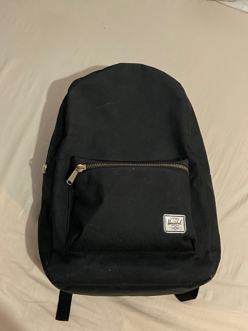 Herschel Settlement Backpack black, Women's Fashion, Bags & Wallets