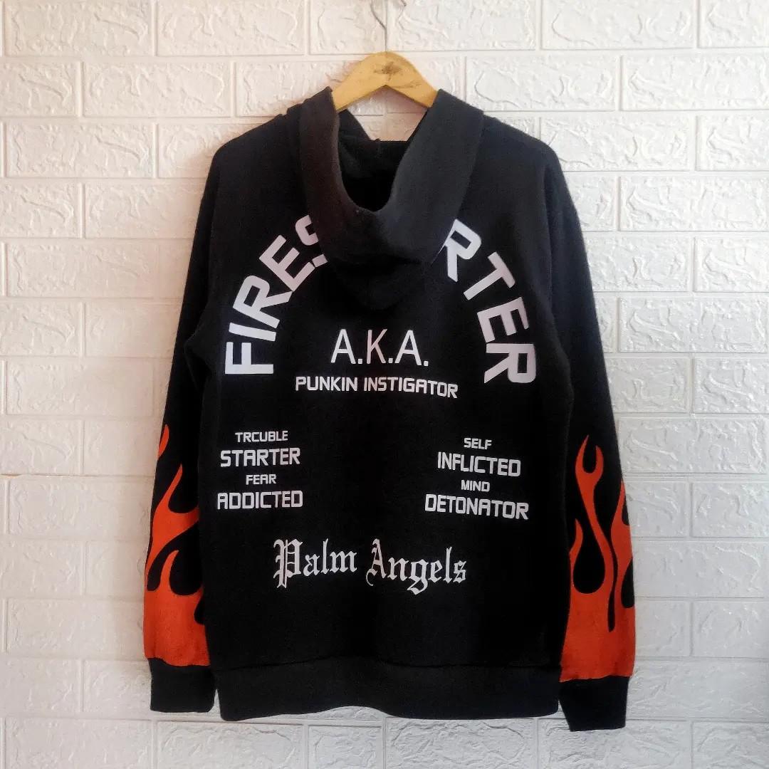 La flame 2025 palm angels hoodie