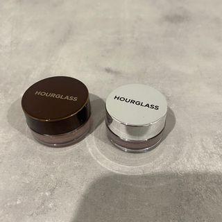 Hourglass glitter eyeshadows molten and blaze