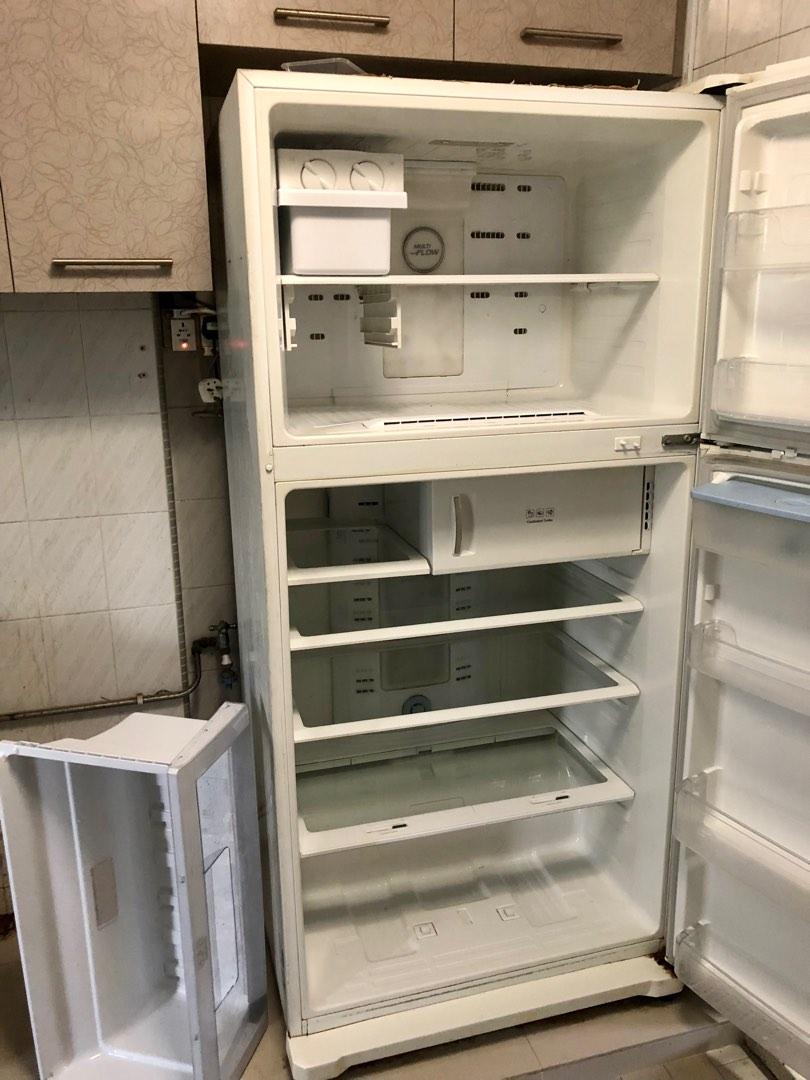 Huge fridge for sale (light blinking) negotiable, TV & Home Appliances