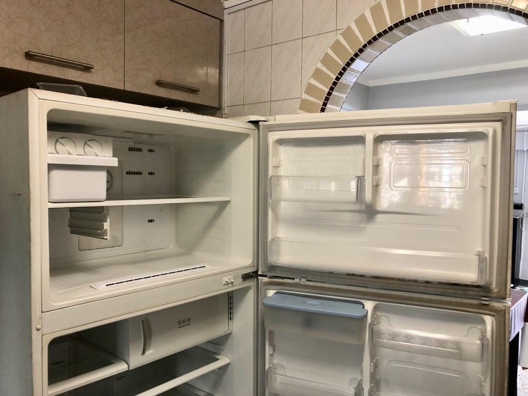 Huge fridge for sale (light blinking) negotiable, TV & Home Appliances