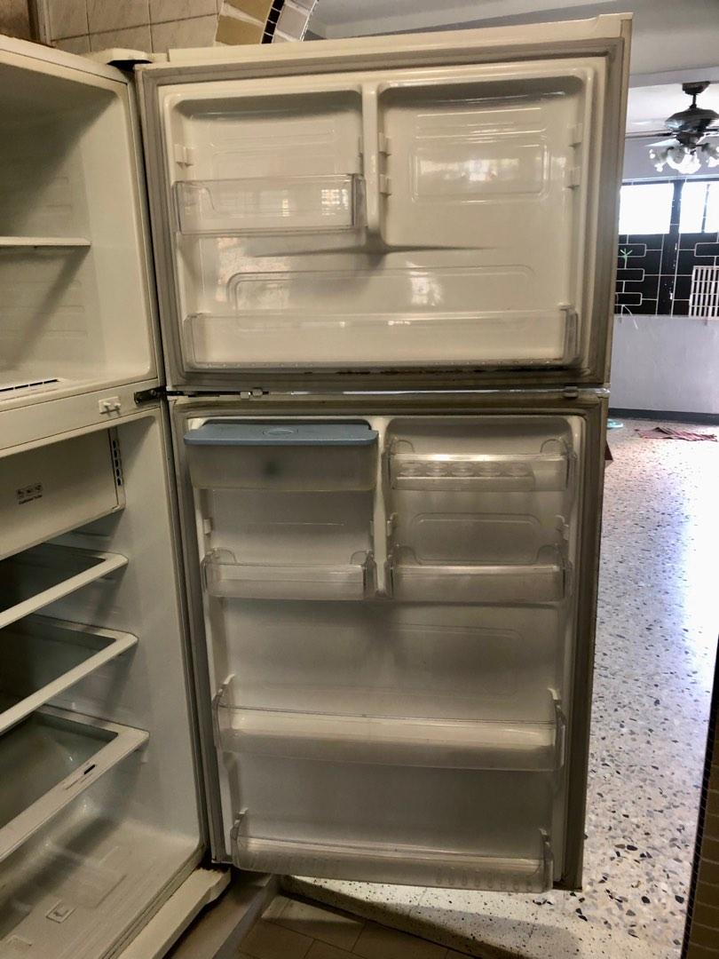 Huge fridge for sale (light blinking) negotiable, TV & Home Appliances