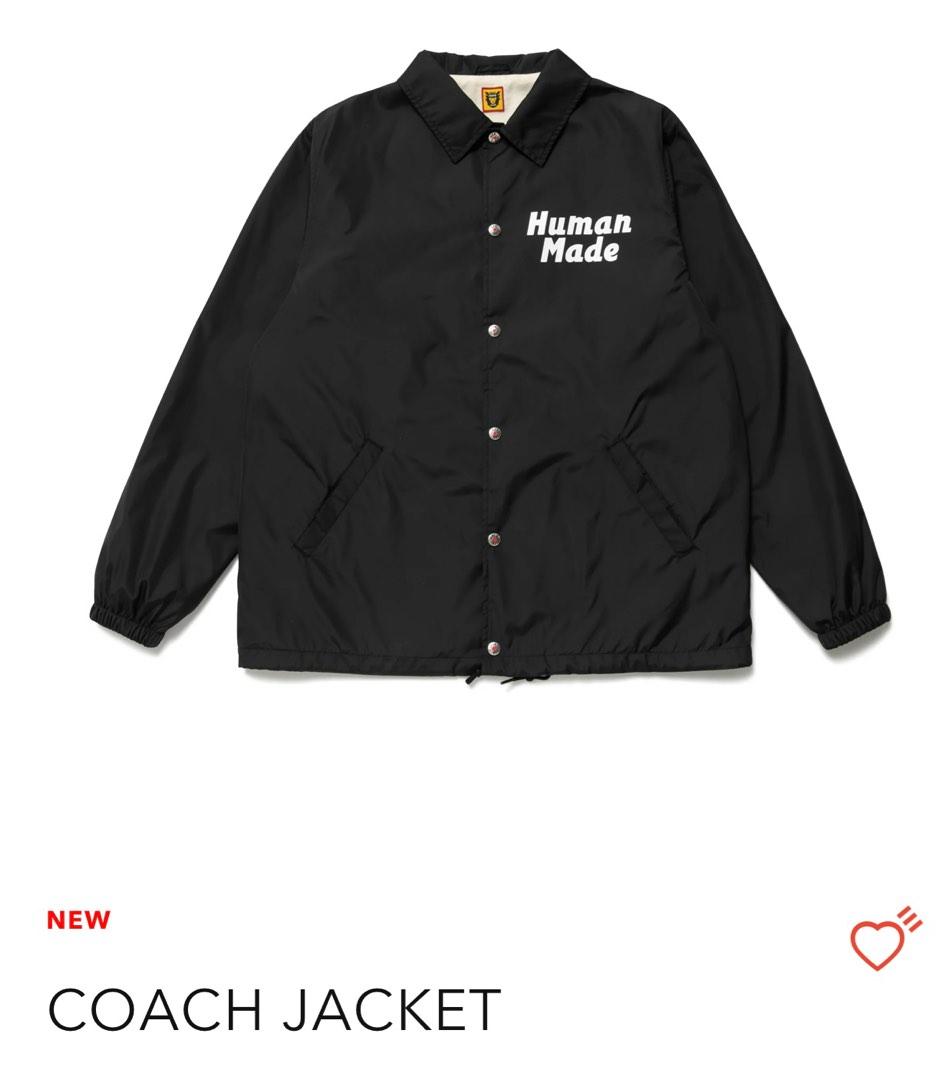 Human Made black Coach jacket 黑色鴨仔褸, 男裝, 外套及戶外衣服