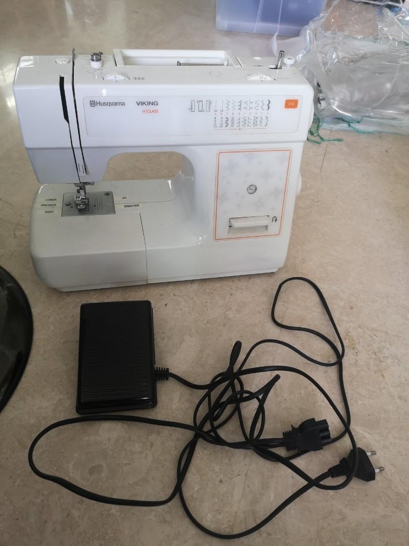 Husqvarna e10 sewing machine, Women's Fashion, Watches & Accessories