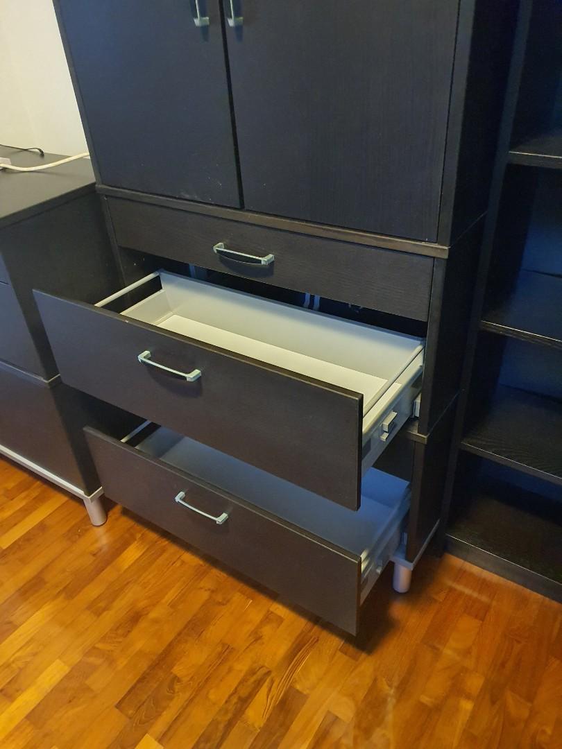 Ikea Office Storage Cupboard and Drawers For Sale, Furniture & Home