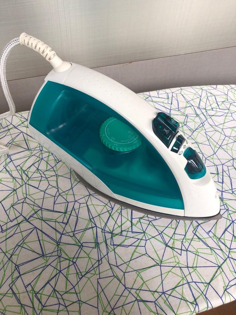 Ikea Rutter ironing board + Panasonic iron, Furniture & Home Living