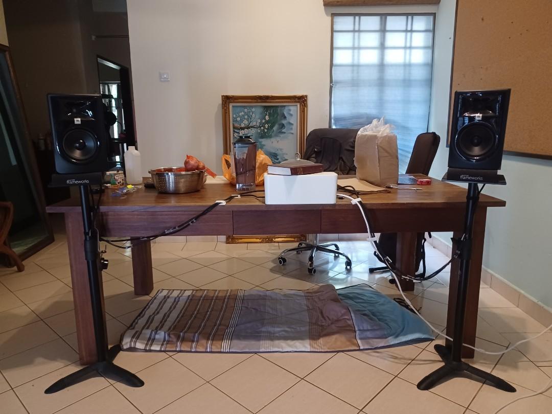 Jbl 305p mkii sales setup
