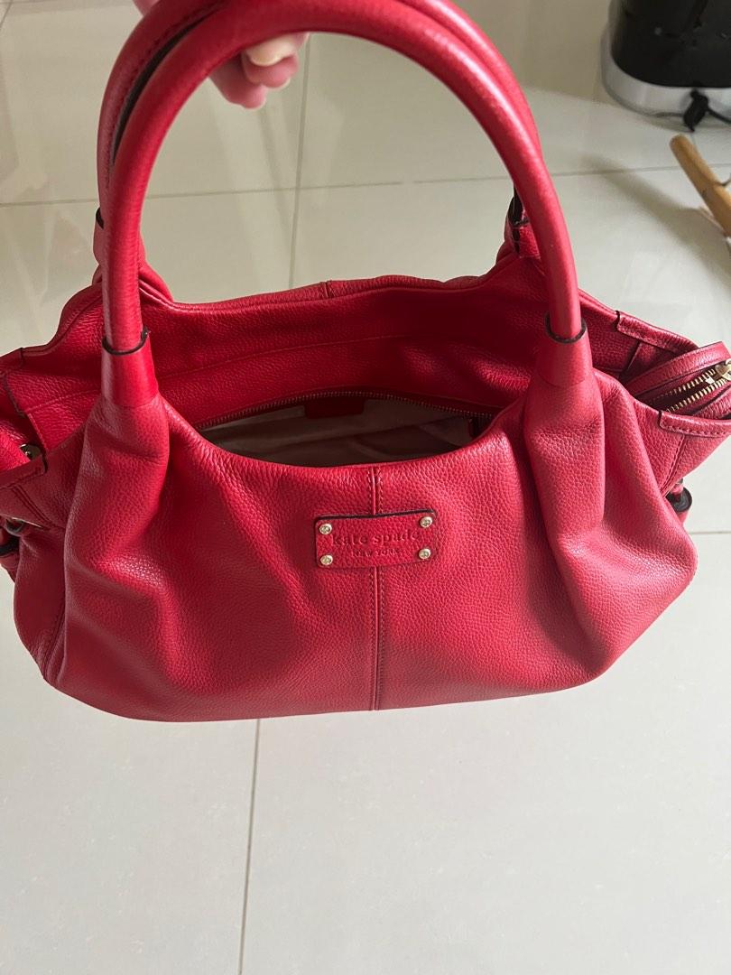 Red and black kate spade purse best sale