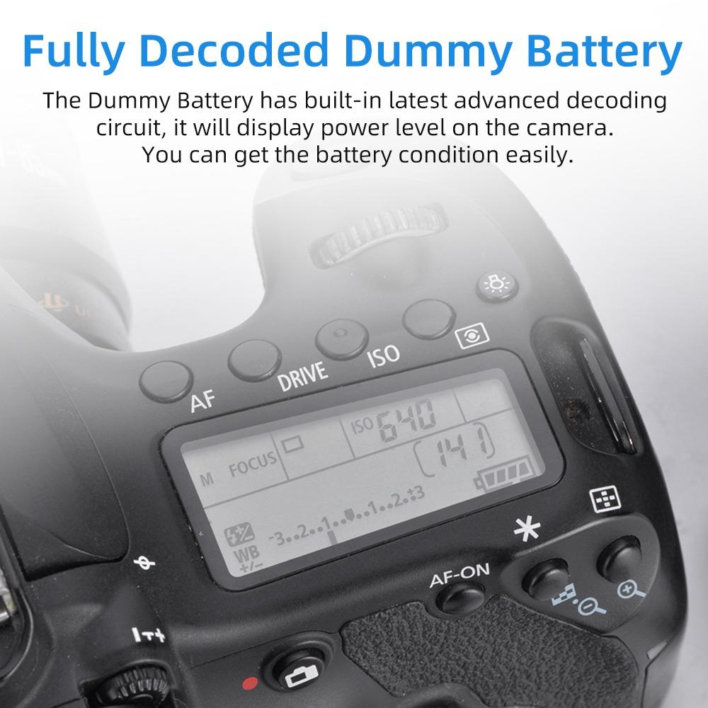 [KingMa] LP-E17 Full Decoded Dummy Battery for Canon EOS RP M3 M5 750D 760D 800D and more62863065203074112