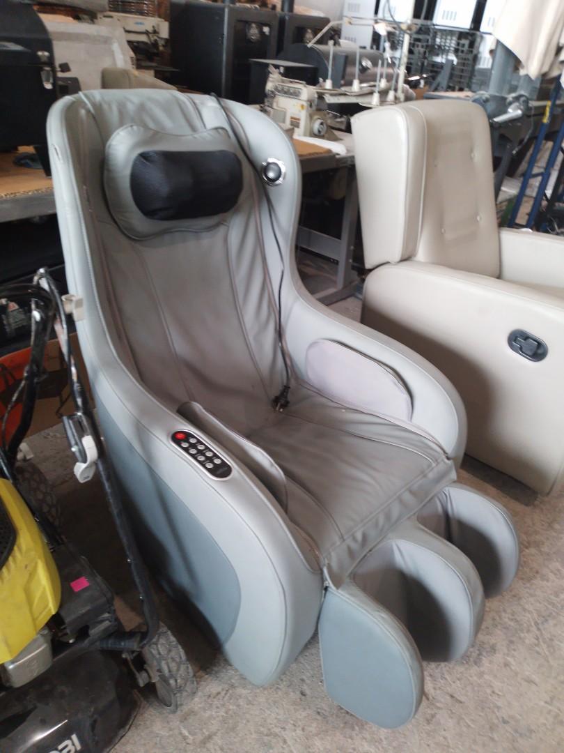 Kogan Slimline Full Body Massage Chair(Grey), Health & Nutrition