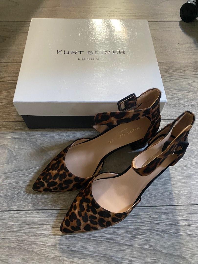 Kurt geiger leopard discount shoes