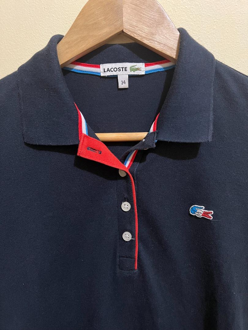 Lacoste tricolor shop polo shirt