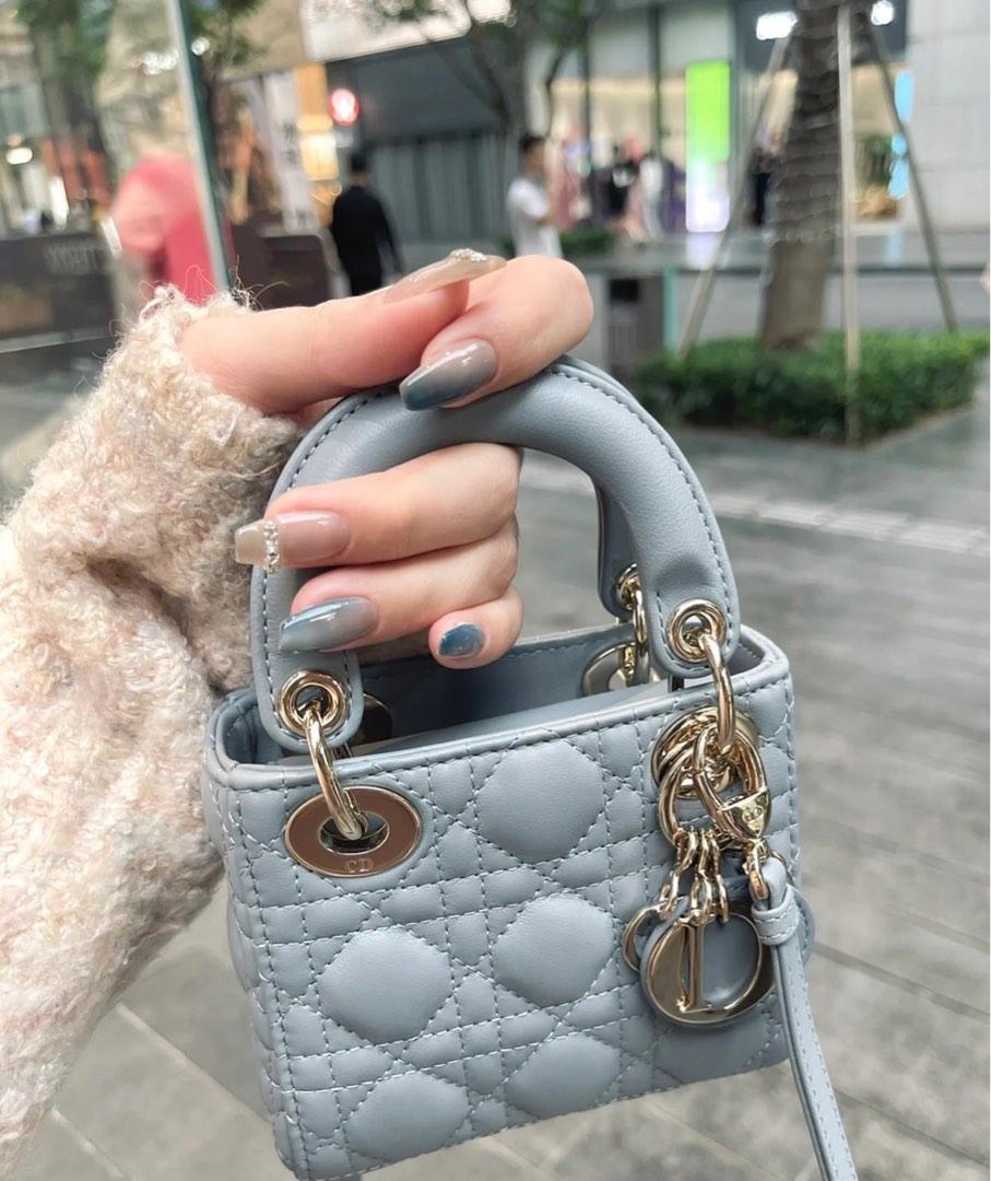 Lady dior mini street best sale style