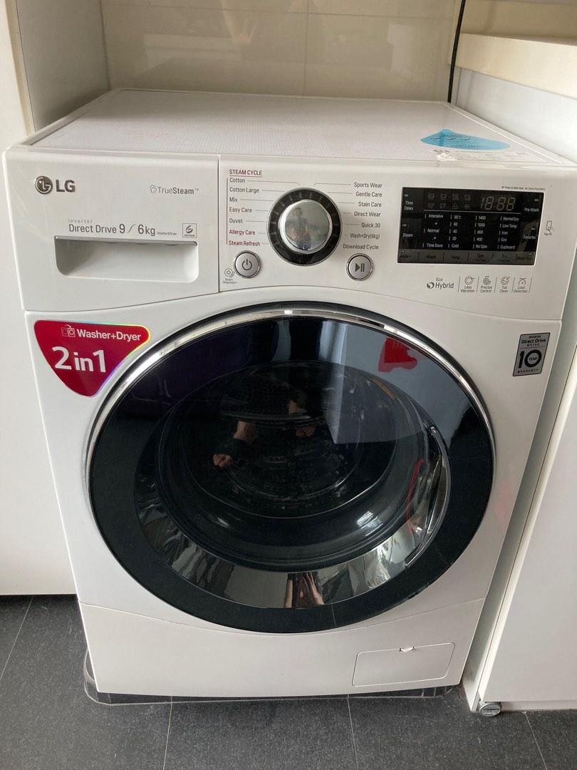 Lg front load washing machine 2 sales in 1