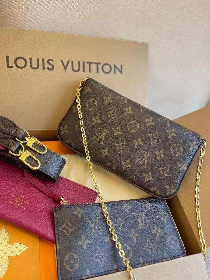 Louis Vuitton Pochette Felice Chain Shoulder Bag – Sonata Vintage