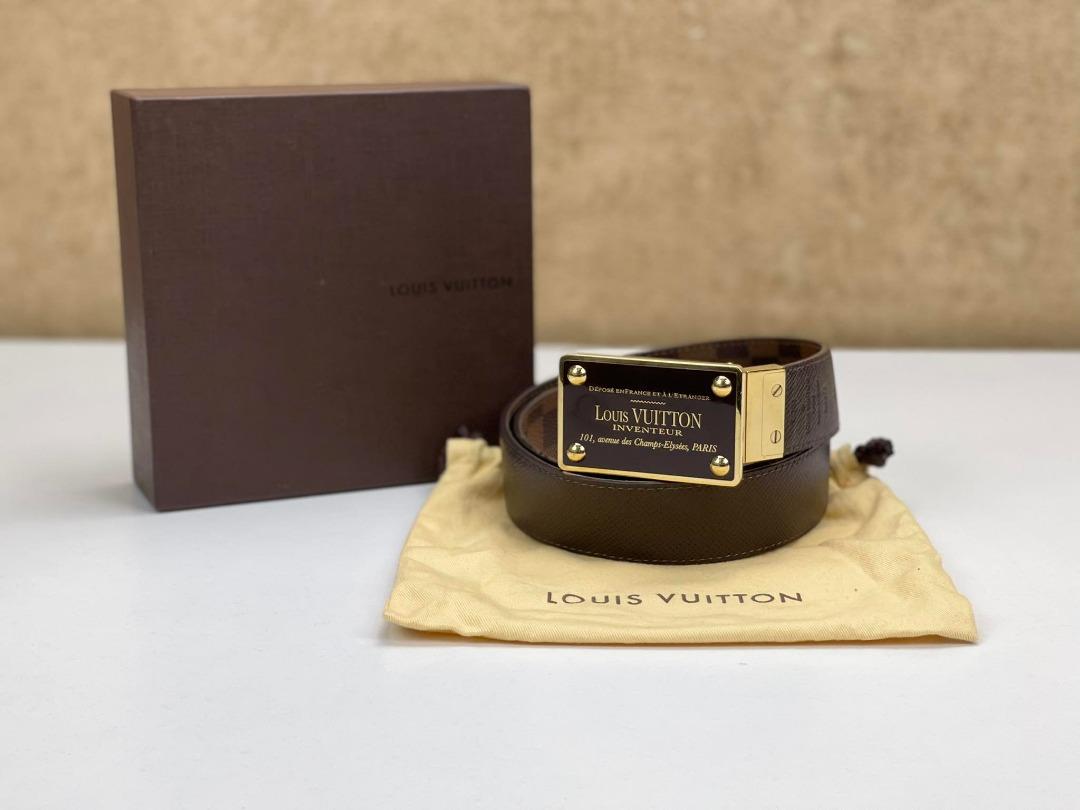 LOUIS VUITTON M9677 INVENTEUR REVERSIBLE BELT, Luxury, Accessories