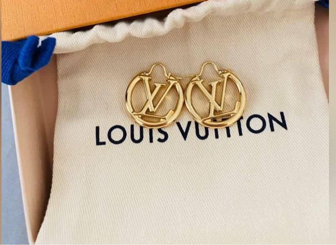 M01135 Louis Vuitton LV Iconic Enamel Earrings, Luxury, Accessories on  Carousell