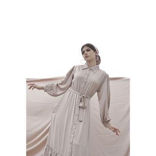 Mahala raya dress champagne