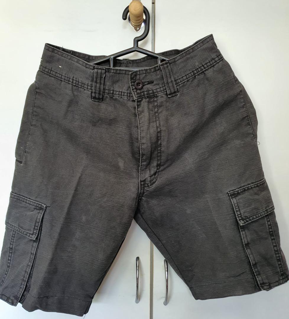Mens black clearance denim jean shorts