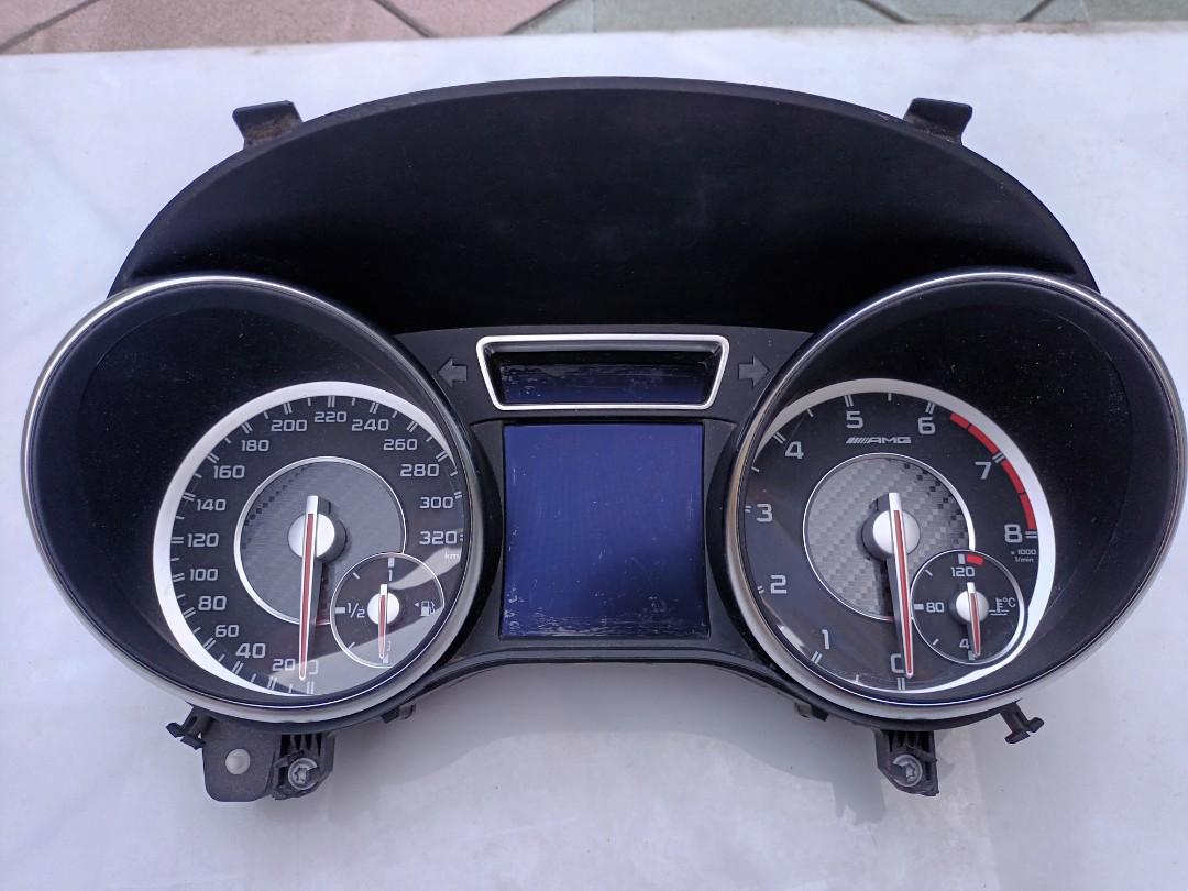Mercedes Benz W117 CLA45 Speedometer meter, Auto Accessories on Carousell
