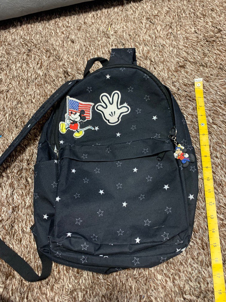 Mickey disney laptop backpack, Women's Fashion, Bags & Wallets