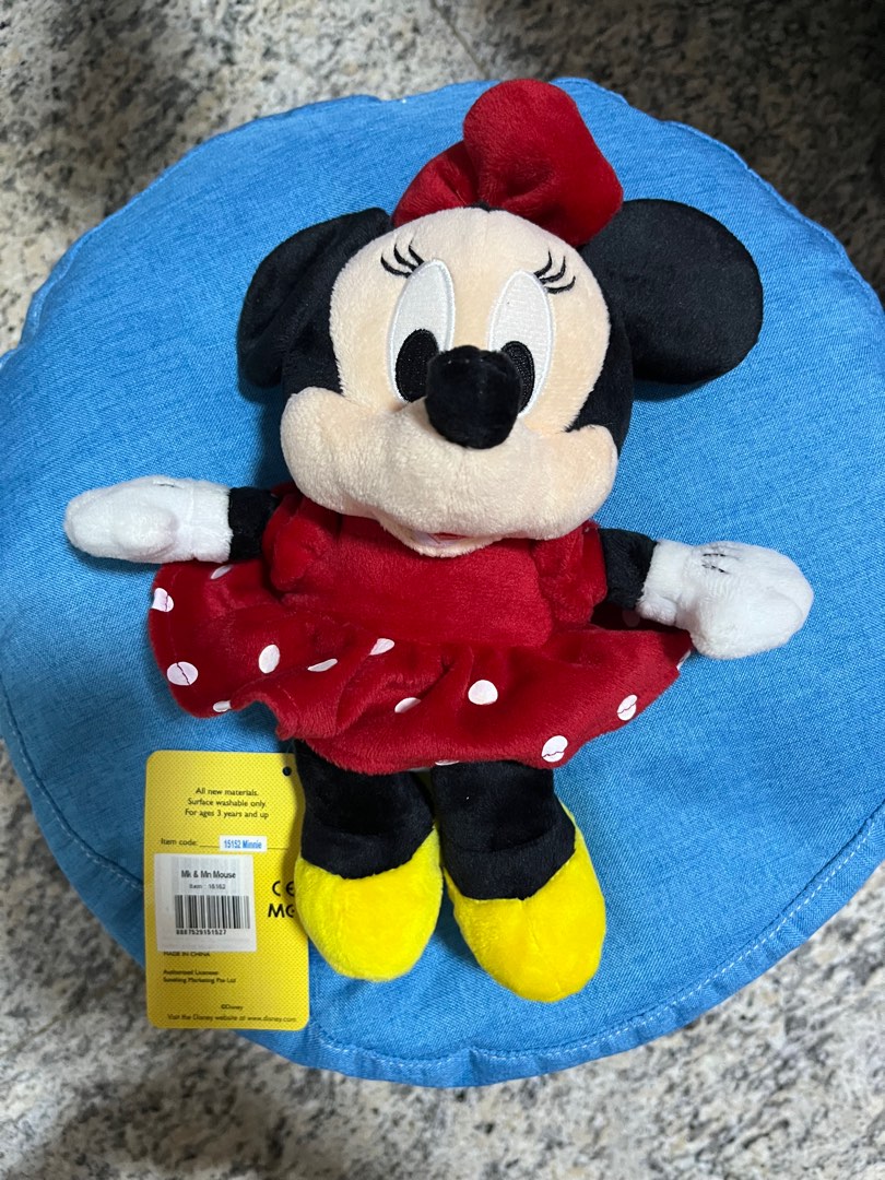 Minnie Mouse soft toy, Hobbies & Toys, Toys & Games on Carousell