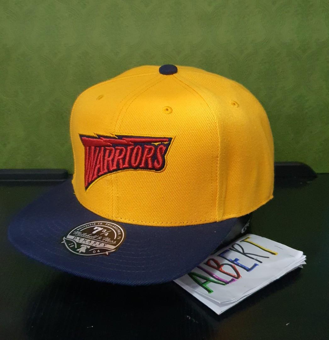 Mitchell & Ness Golden State Warriors Cap, Men's Fashion, Watches &  Accessories, Caps & Hats on Carousell