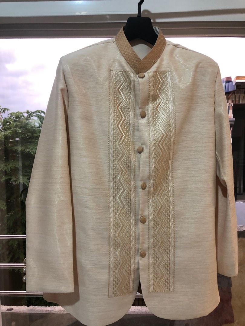 Modern Barong, Men's Fashion, Coats, Jackets and Outerwear on Carousell