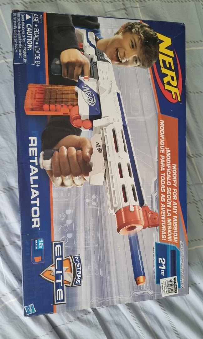 Nerf Elite Retaliator, Hobbies & Toys, Toys & Games on Carousell