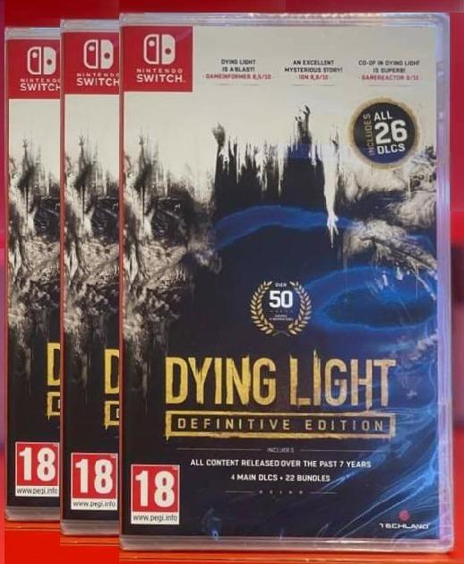 NEW AND SEALED Switch Game Dying Light Definitive Edition 消逝的光芒, Gaming, Video Games, Nintendo on