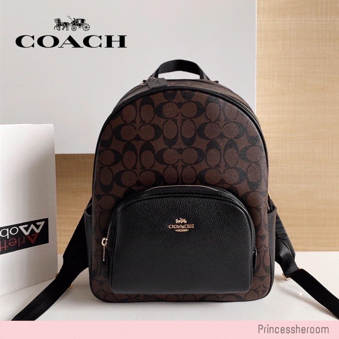New Coach Original 5671 Women Court Backpack with Full Set of Coach Package