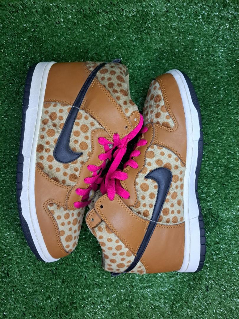 dunk high fauna brown