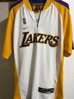 00's LA Lakers Nike Long Sleeve Warm Up Jersey