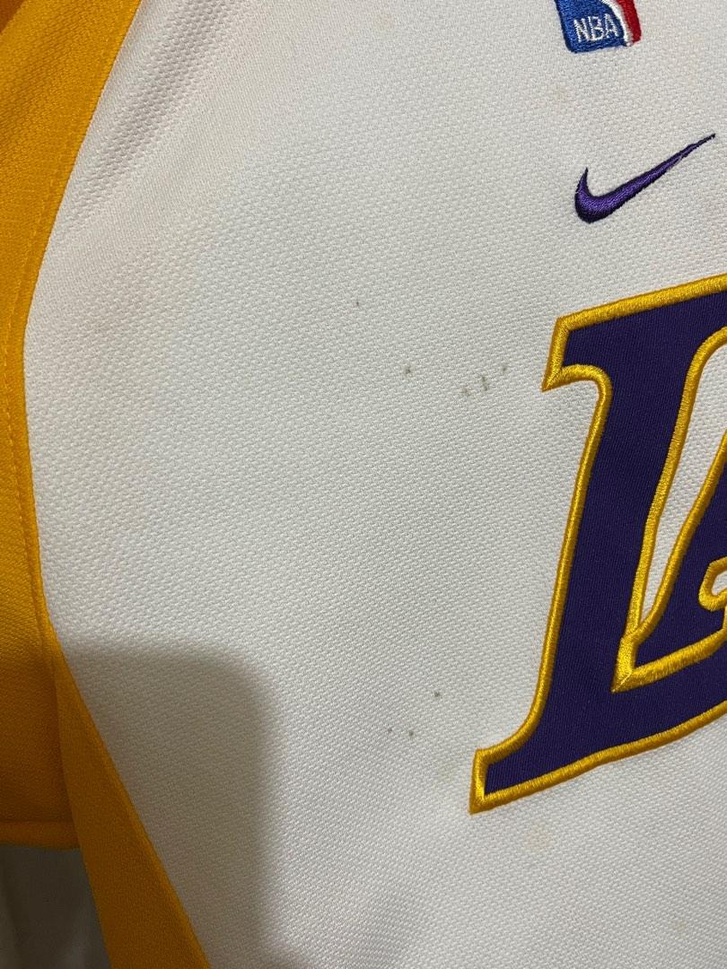 Nike NBA LA Lakers Player Issued Size XL Warm Up Shooting Shirt CD2739-100  NWT