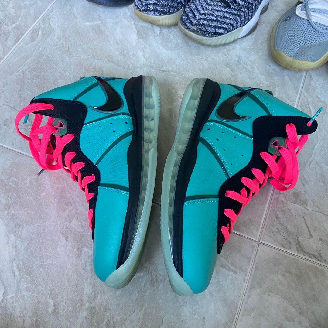 lebron 8 south beach box