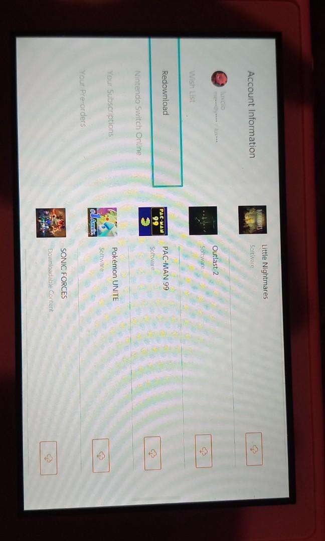 Nintendo switch primary account (change email & pass), Video Gaming