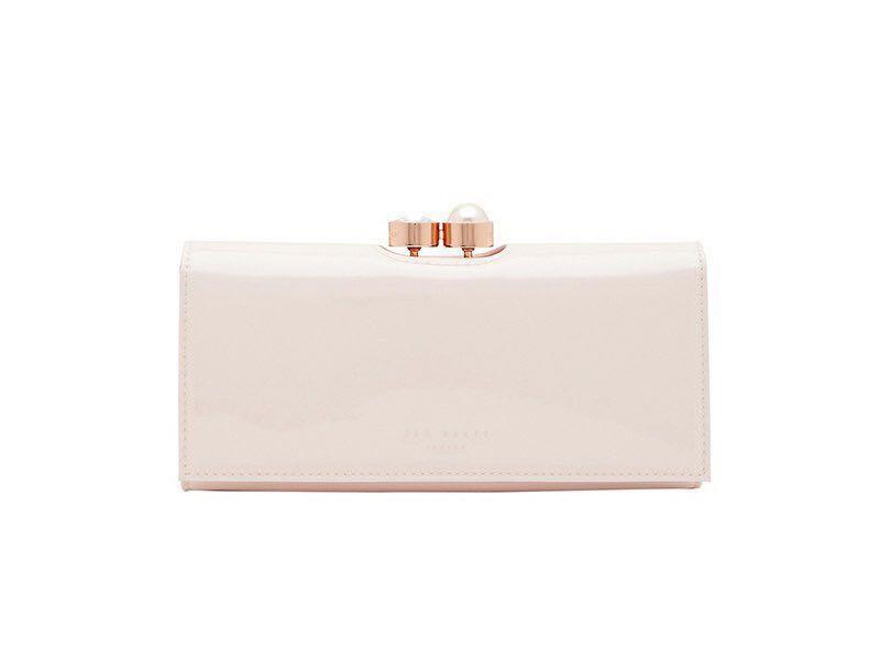 Ted Baker Honeyy Twisted Bobble Patent Matinee Purse | Oxygen Clothing