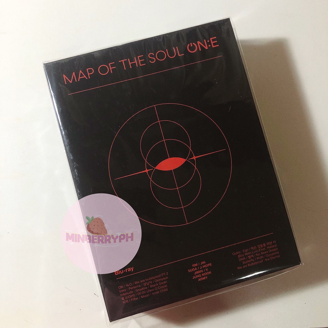 [OFFICIAL] BTS MOTS ONE ON:E BR BLURAY UNSEALED OB PB DISCS DIGIPACK ...