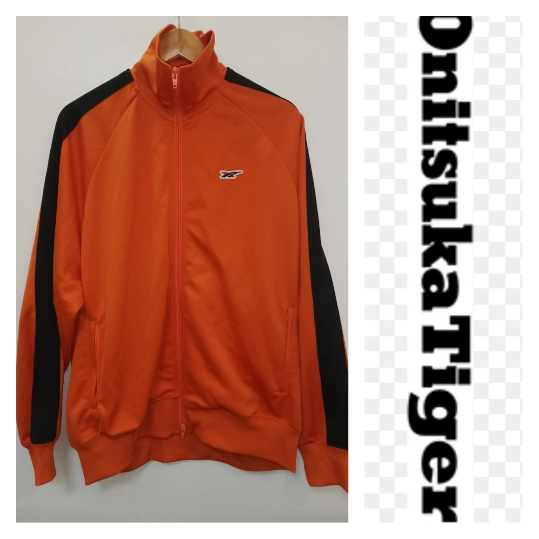 veste onitsuka tiger homme marron