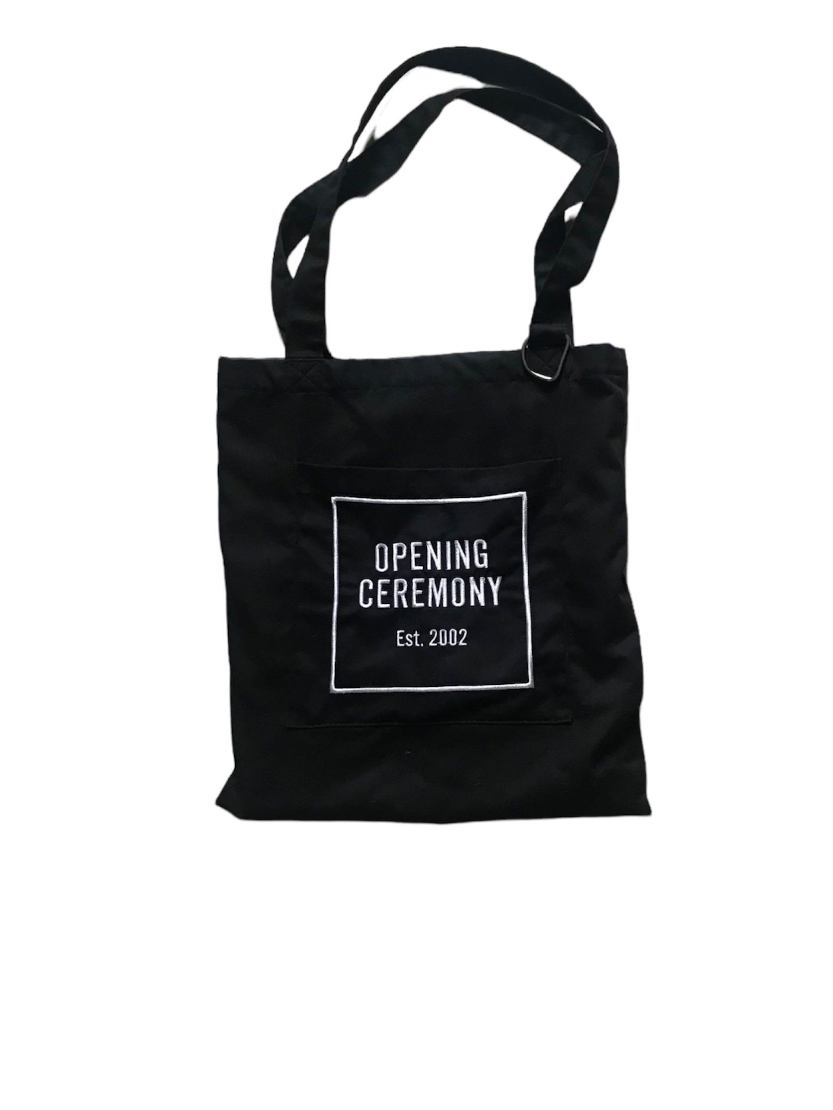 Tote bag deals opening ceremony