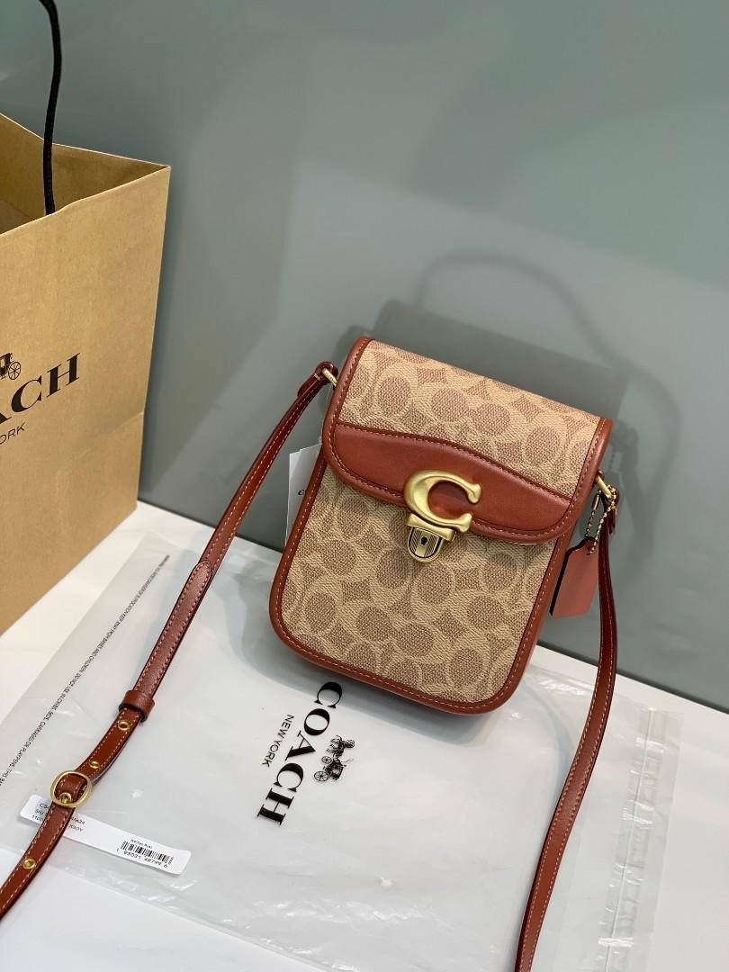 Ori Coach Tall Studio Camera Phone Crossbody bag, Luxury, Bags & Wallets on  Carousell