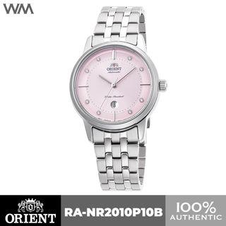 Orient Contemporary Mechanical Pink Dial Stainless Steel Automatic Women's Watch RA-NR2010P10B