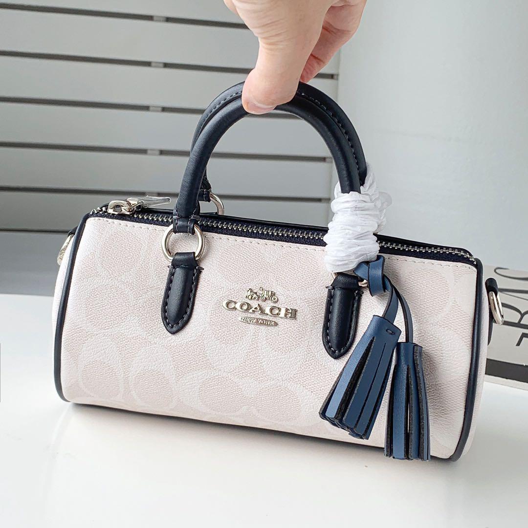 Original coach CB874 monogram bag, Luxury, Bags & Wallets on Carousell