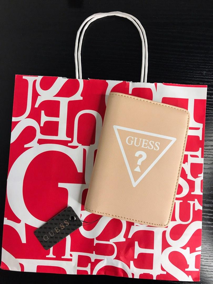 Original Guess Passport Case / Passport Holder, Women's Fashion, Bags